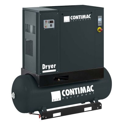 Compresseur rotatif à vis 511l/min 10 Bar avec sécheur