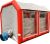 Mobile blasting cabin 6x4x2.5m