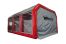 Mobile blasting cabin 6x4x2.5m