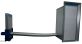 Powder-coated exhaust wall XL 230 volt
