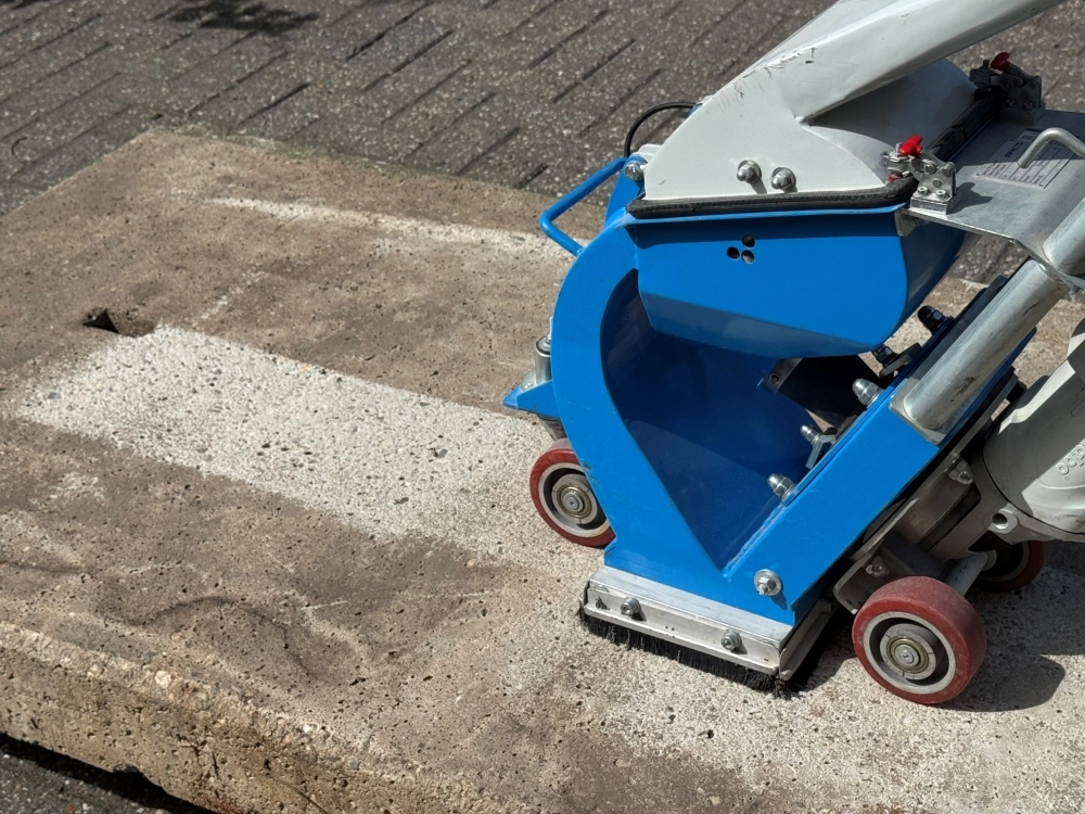 Kogelstraalmachine set 230V met stofafzuiger- Zandstraal24
